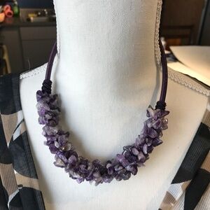 Handmade Amethyst Necklace